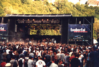 Blick auf die Centerstage 2001